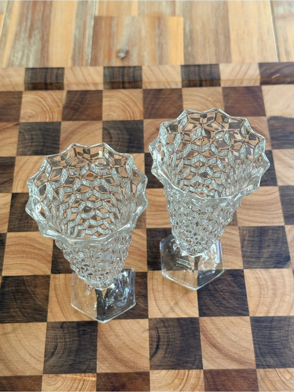 Vintage pair clear